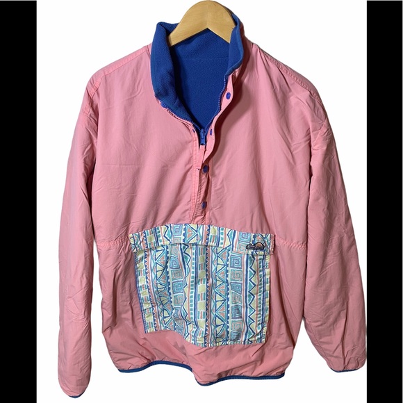 Men’s CHUBBIES Reversible Pullover Jacket M - Picture 1 of 10